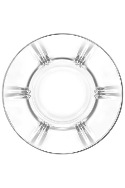 LAV Zoey Cam Çay Tabağı 6 Kişilik