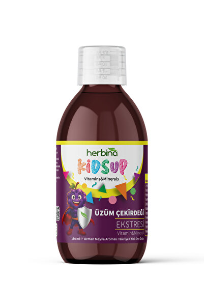 Herbina KİDS UP SIVI TAKVİYE EDİCİ GIDA 150 ML
