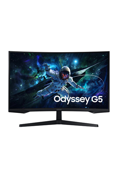Samsung 32" Odyssey G5 G55C 2K 165 Hz Gaming Monitör Siyah