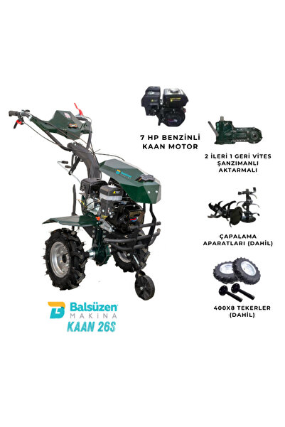 Kaan Cp 26-s 7 Hp İpli Benzinli Çapa Makinesi