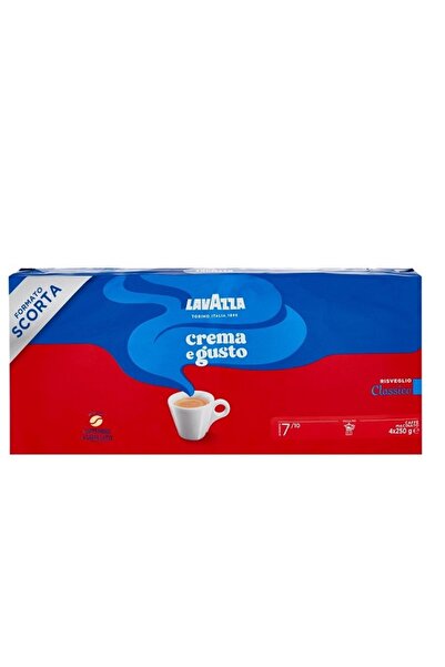 LavAzza Cafea italiana Crema e Gusto Classico 4 x 250g