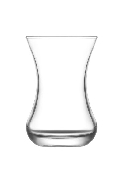 LAV Turkish Tea Glasses Set Of 6, Authentic Turkey Teacups, 135 Cc 4.57 Oz ( Dmt303e ) Demet