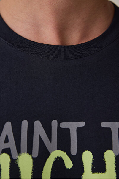 Penti Σετ πιτζάμες με ριγέ ανδρικό μακρυμάνικο μπλουζάκι με λαιμόκοψη