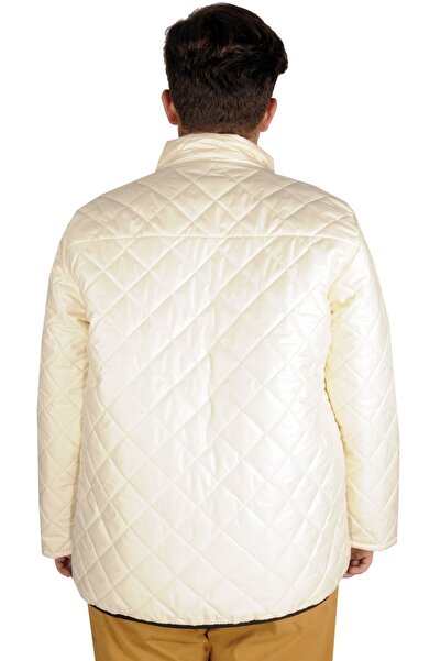 ModeXL Mode Xl Великий розмір Чоловічий пуховик Comfort Thin Climb 21046 Екрю