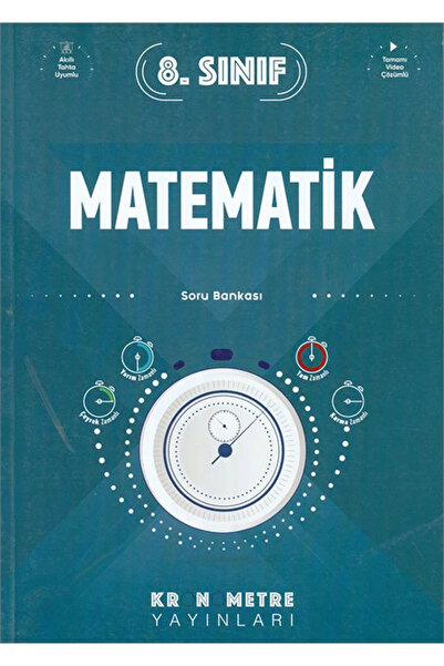 Damla Yayınları Kronometre Yayınları 8. Sınıf Matematik Soru Bankası