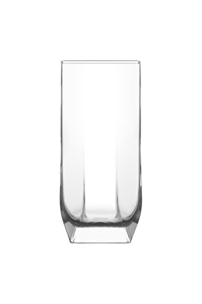 LAV Tuana Glass Soft Drink Cup Set of 6 330 ml (Large Water/Cocktail/Lemonade Cup)