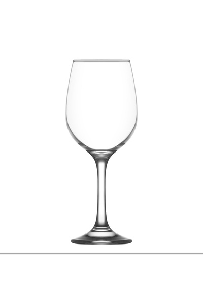 LAV Fame Cam Kırmızı Şarap Kadehi 6'lı 300 ml Ayaklı (Meşrubat Bardağı)