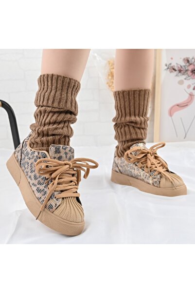 Tmall Pantofi sport pentru femei, din piele ecologică, cu strasuri, D1395, mo...