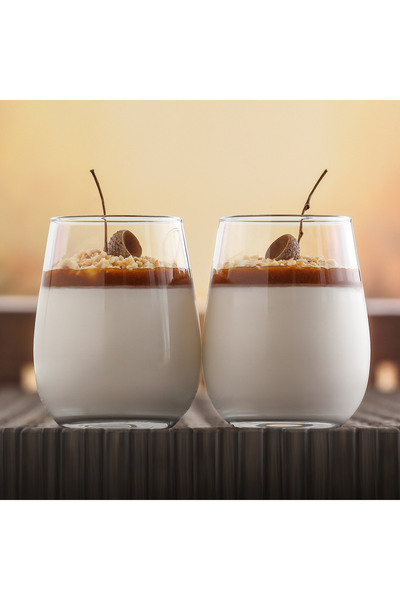 LAV Gaia Glass White Wine Glass Set of 6 360 ml (Soft Drink/Wine Glass)