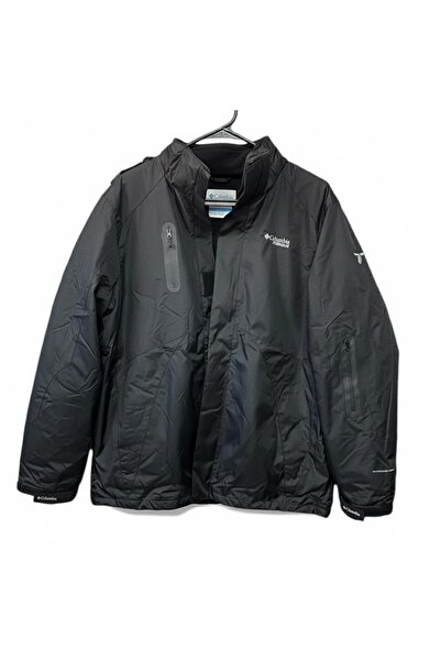 Butik Plus Size Loose Fit Clmb Double Zipper Coat+Fleece