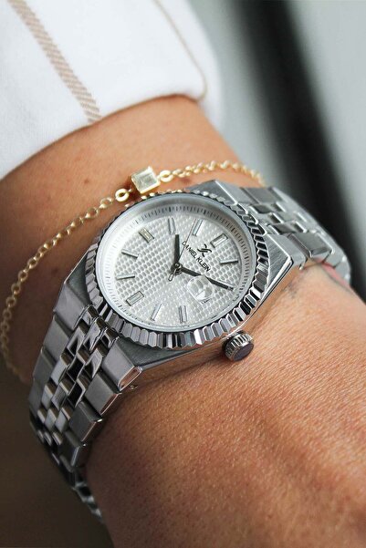 Daniel Klein ساعة يد نسائية بسوار فولاذي DK296402