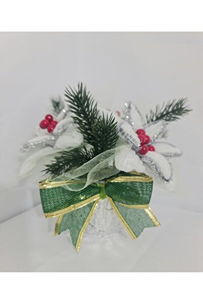 HANDDMADE Christmas tree made of plush wire