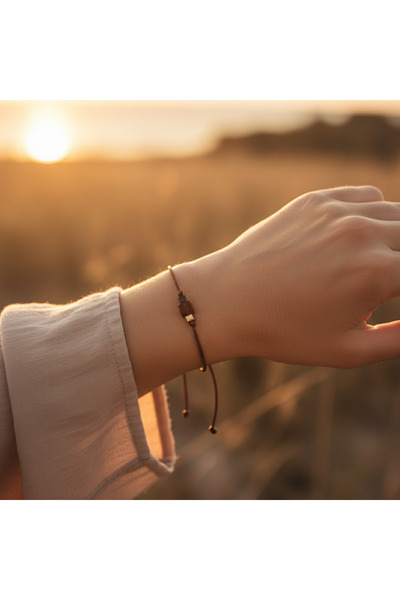 SUMRA سوار من الحجر الطبيعي المعتمد من عين النمر المكعبة SPF-A-083