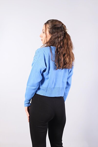 Mckanzie 1455 Buttoned Stone Mini Cardigan