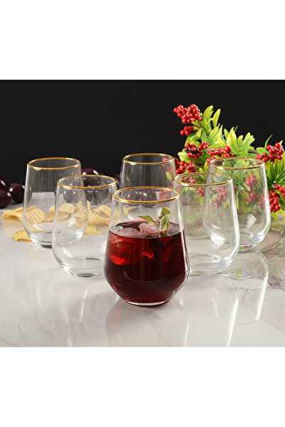 Paşabahçe Gold Water Cup - 425 Cc