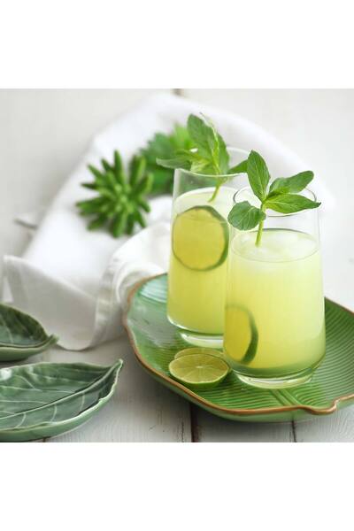 LAV Lal Cam Meşrubat Bardağı 6'lı 480 ml (Büyük Su/Kokteyl Bardağı )