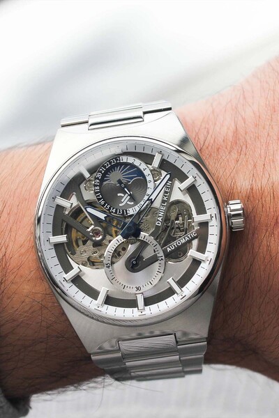 Daniel Klein Dk442359 Steel Band Automatic Men's Wristwatch