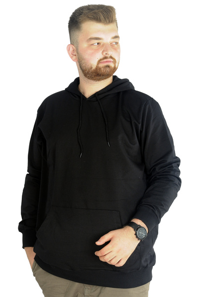 ModeXL Mode Xl Large Size Sweatpants Top 2ip Basic 20569 Μαύρο