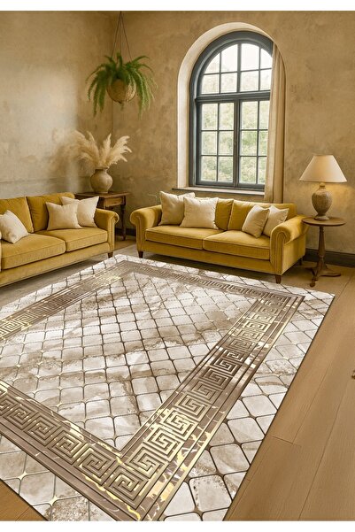 PATRU ANOTIMPURI Anti-slip carpet, Digital 3D, 60 X 110 CM