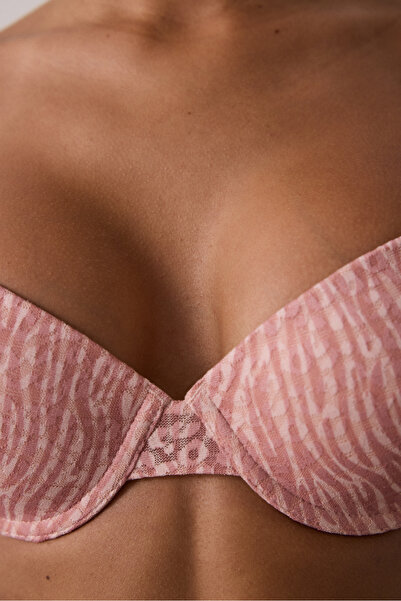 Penti Világos rózsaszín színű Daylift Lace Gatherer Underwire melltartó