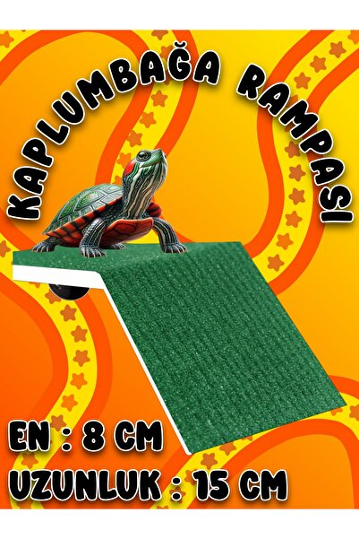 Genel Markalar Kaplumbağa Rampası ( Koyu Yeşil × S BOY - 8*15 ) Kaplumbaga Ka...