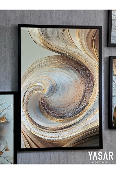 YASAR CONCEPT Lumicircle Kristal Epoksi Taşlı Reçine Tablo 85x125 Cm