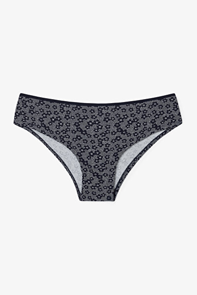 Penti Chiloți hipster din 3 piese cu talie joasă, cu model de flori, Daisy Girl