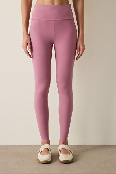 Penti Pink High Waist Foldable Leggings