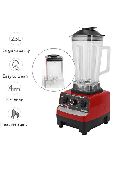 Generic Leon Home 2L Kitchen Food Blender, 1200W Countertop Blender for Smoothies & Ice