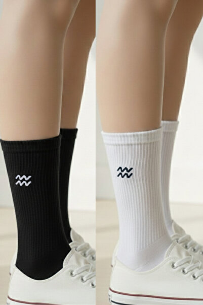 AYDK Водолей Зодиак Бродирани Астрологични Казуални Летни Зимни Памучни Унисе...