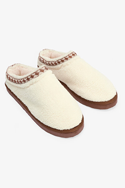 Penti Gardenya Quinn Embroidered Detailed House Slippers
