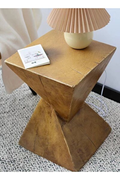 C&C Home Modern Rustic Wooden Coffee Table Side Table End Table Accent for Living Room Bedroom Patio