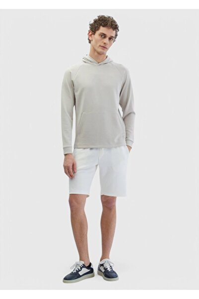 Ramsey Stone Hooded Plain Sweatshirt