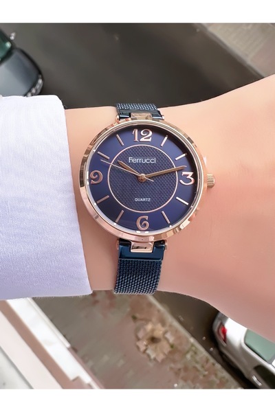 Ferrucci Kadın Hasır Kordon Kol Saatİ