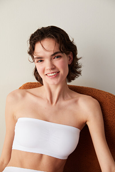 Penti Nu Basic Strapless Optical White Bra