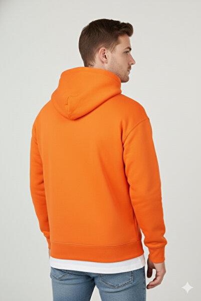 MBEY1989 Πορτοκαλί Unisex Oversize Hoodie