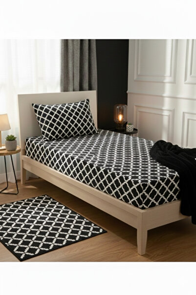 Home Single Fitted Sheet Set +1 Pillowcase