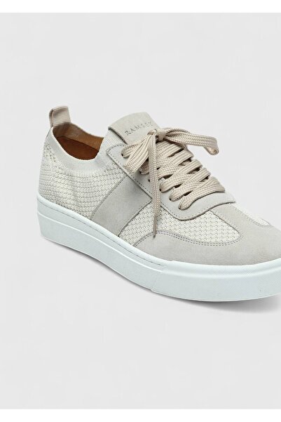 Ramsey Beige Suede Sneakers