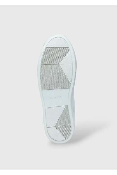Ramsey White Leather Sneakers