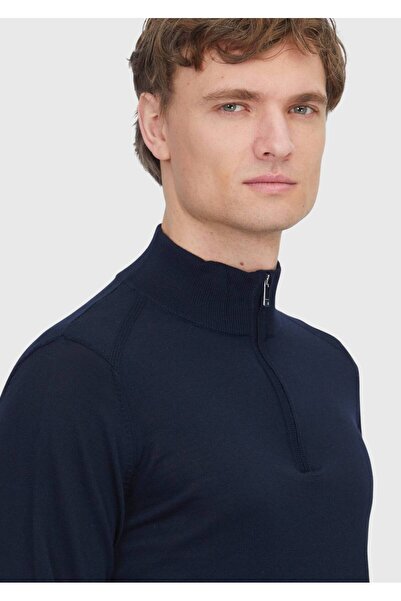 Ramsey Πλεκτό πουλόβερ με μισό ζιβάγκο με μισό ζιβάγκο