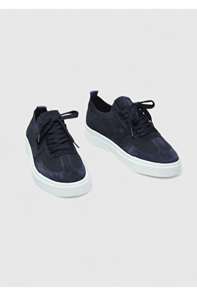 Ramsey Αθλητικά παπούτσια σε μπλε ναυτικό σουέντ