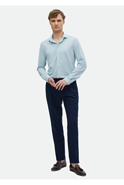 Ramsey Ανοιχτό γκρι ριγέ - Πουκάμισο Casual Fit