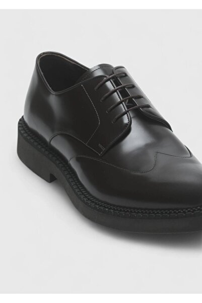 Ramsey Καφέ δερμάτινα casual παπούτσια