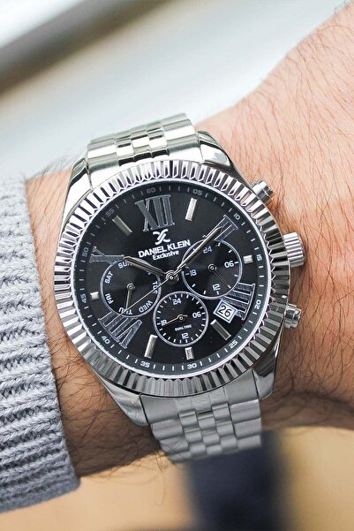 Daniel Klein DK346770 Çelik Kordonlu Erkek Kol Saati