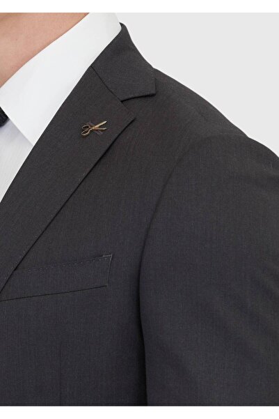 Ramsey Anthracite Straight Regular Fit 100% Wool Suit