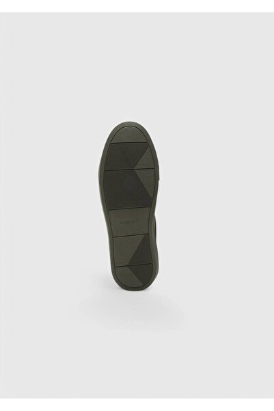 Ramsey Αθλητικά παπούτσια από χακί σουέντ