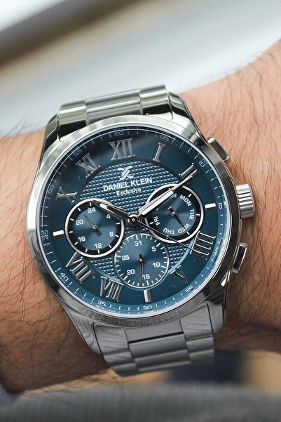 Daniel Klein Dk454925 Men's Steel Band Wristwatch