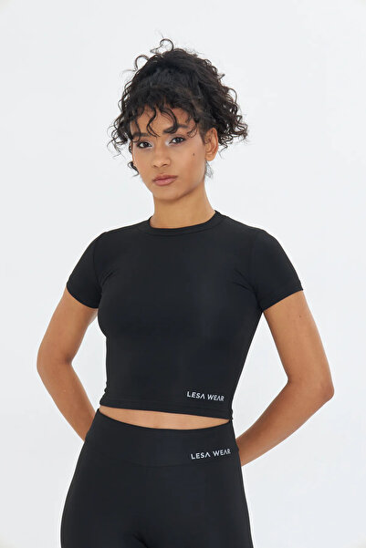 Lesa Wear Αθλητικό μπλουζάκι με απαλή αφή που εφαρμόζεται ακριβώς στο σώμα