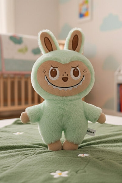 ROZİTOYS لعبة لابوبو القطيفة، مجسم قابل للتجميع، هدية لتزيين غرفة الأطفال