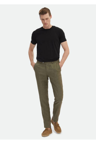 Ramsey Μαύρο απλό βαμβακερό μπλουζάκι